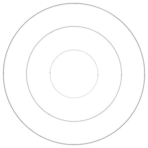Γλάστρα Κήπου Ασημί 120 x 120 x 20 εκ. Επικαλυμμένος Χάλυβας