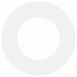 κατάλληλο για επίπεδα δαχτυλίδια δέντρου 5 τμχ. Λευκό Ατσάλι