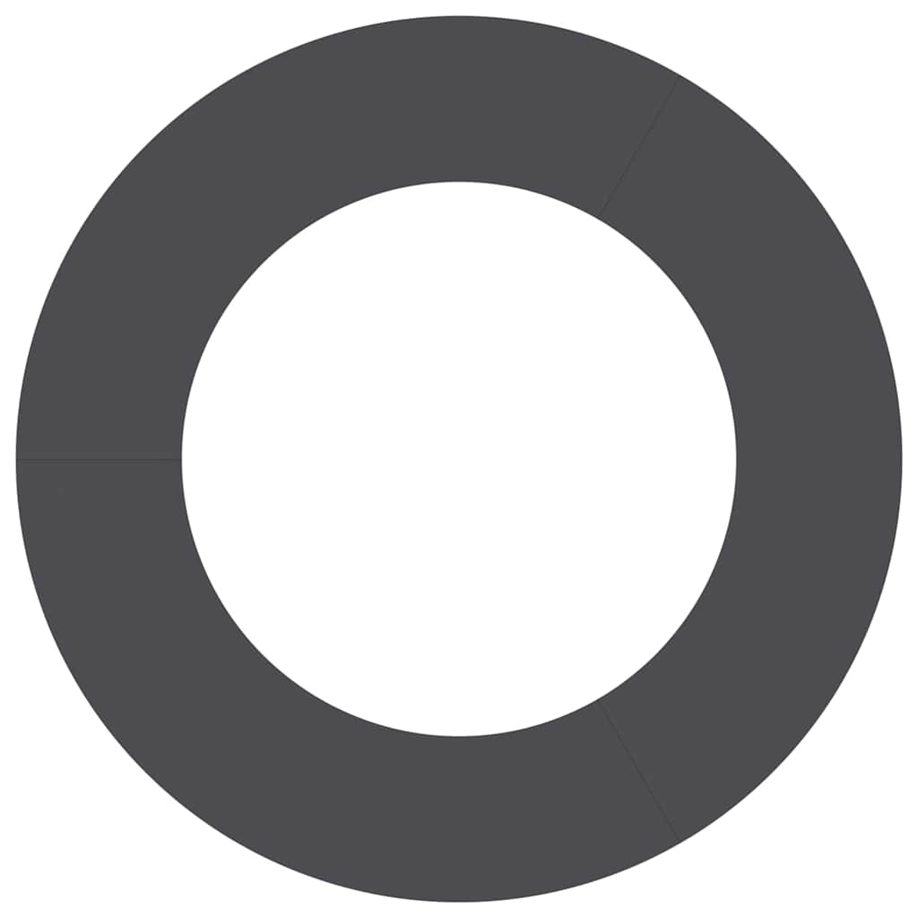 κατάλληλο για επίπεδα δαχτυλίδια δέντρου 5 pcs Μαύρο Ø50 / 80 εκ.