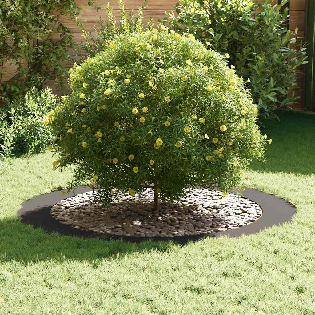 κατάλληλο για επίπεδα δαχτυλίδια δέντρου 5 pcs Μαύρο