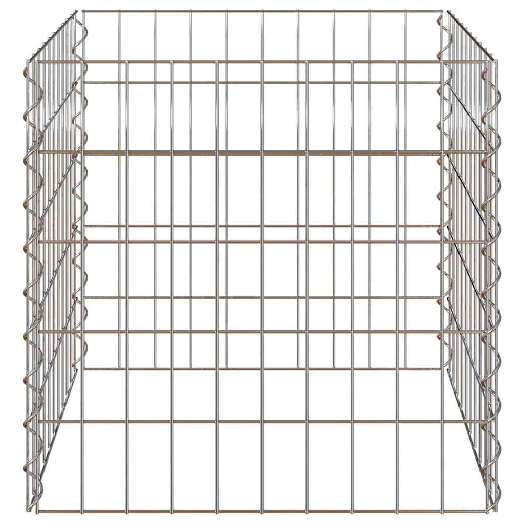 Τετράγωνος Κομποστοποιητής 50 x 50 x 50 cm Σίδερο