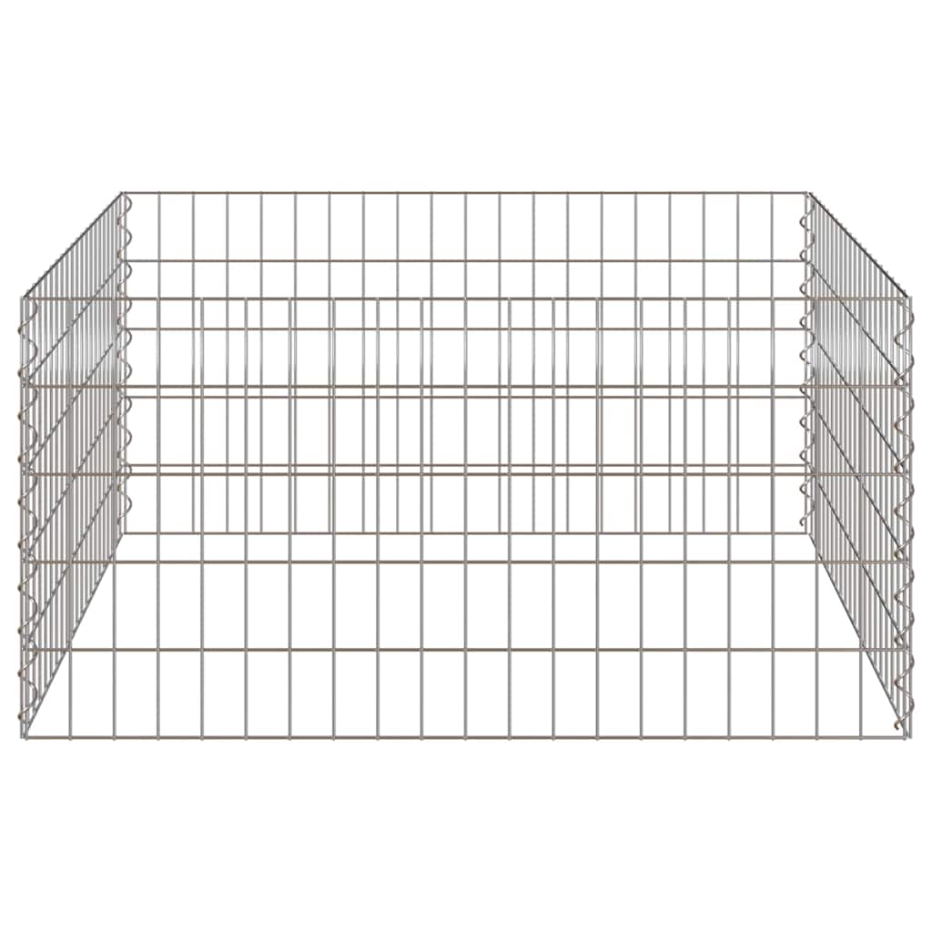 Τετράγωνος Κομποστοποιητής 100 x 100 x 50 cm Σίδερο - Pakobazaar
