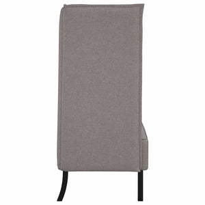 Καναπές Υψηλής Πλάτης 101cm Taupe ύφασμα - Pakobazaar
