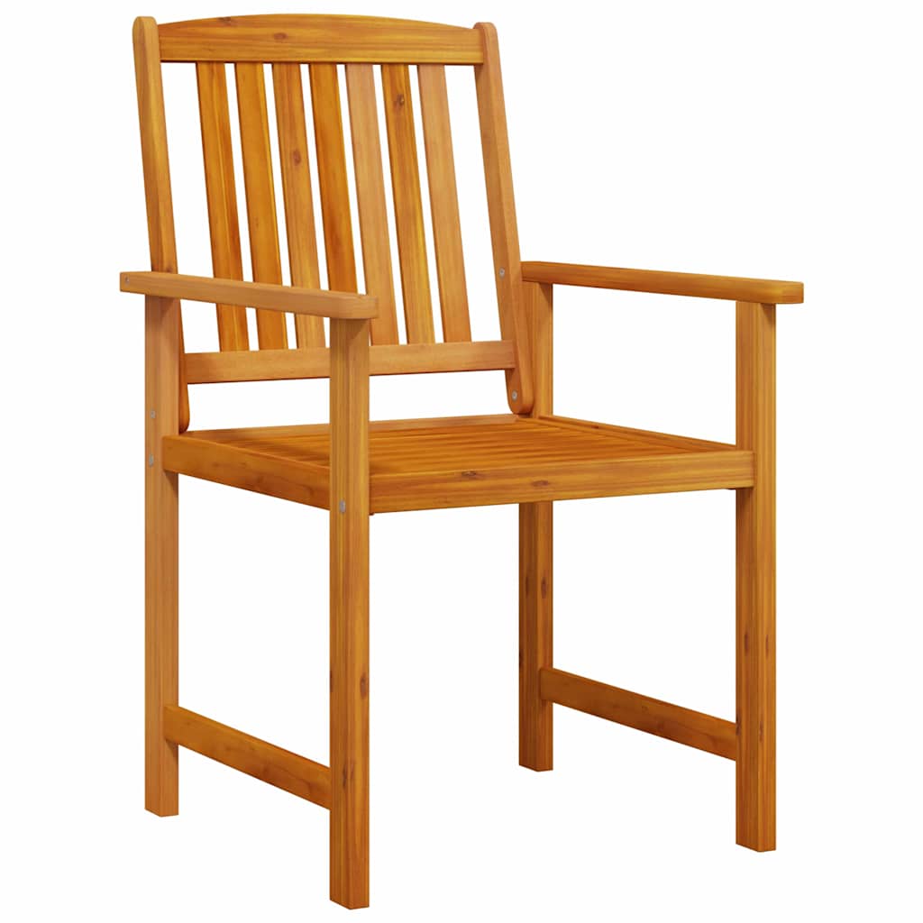 Σέτ φαγητού για κήπο 7 pcs Καφέ Στερεό Ξύλο Ακακίας - Pakobazaar