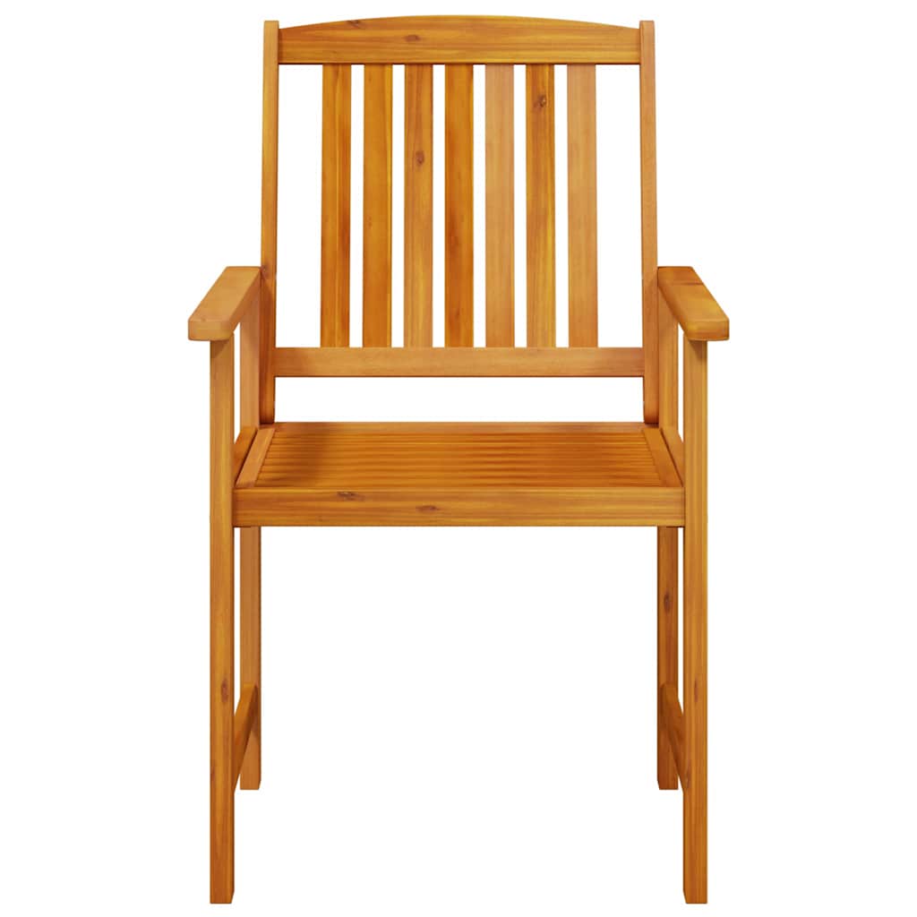 Σέτ φαγητού για κήπο 7 pcs Καφέ Στερεό Ξύλο Ακακίας - Pakobazaar