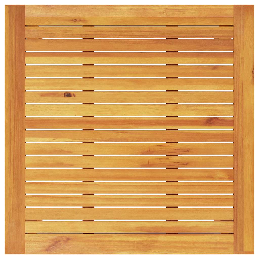 Σέτ φαγητού για κήπο 3 pcs Καφέ Στερεό Ξύλο Ακακίας - Pakobazaar