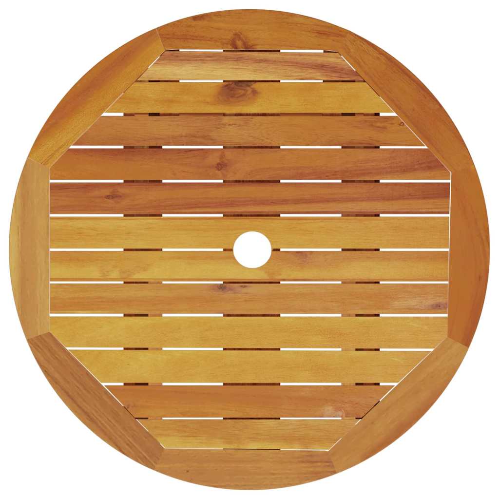 Φορητό Σετ Μπιζερί 3 pcs Καφέ Στερεό Ξύλο Ακακίας - Pakobazaar