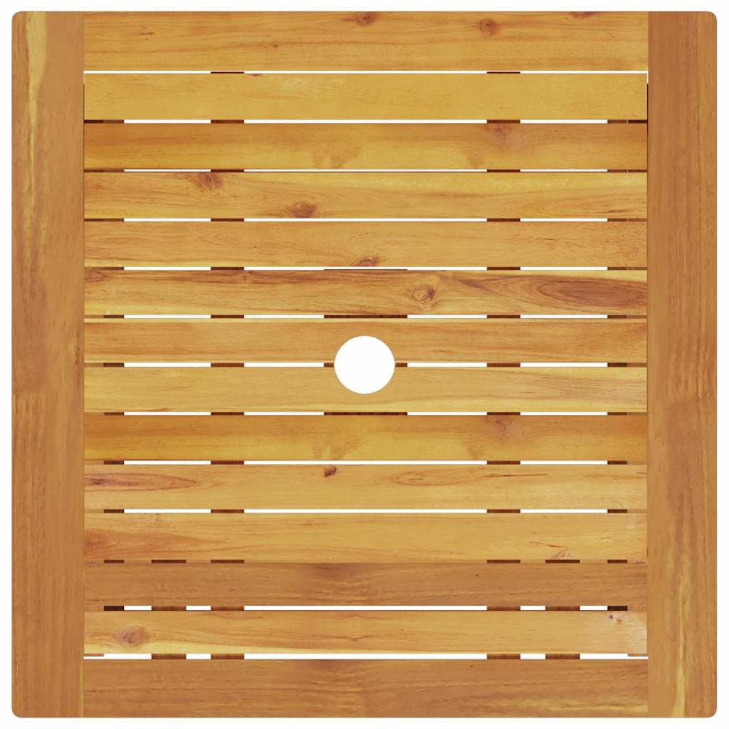 Φορητό Σετ Μπιζερί 3 pcs Καφέ Στερεό Ξύλο Ακακίας - Pakobazaar