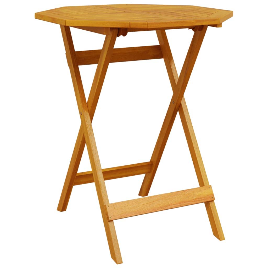 Φορητό Σετ Μπιζερί 3 pcs Καφέ Στερεό Ξύλο Ακακίας - Pakobazaar