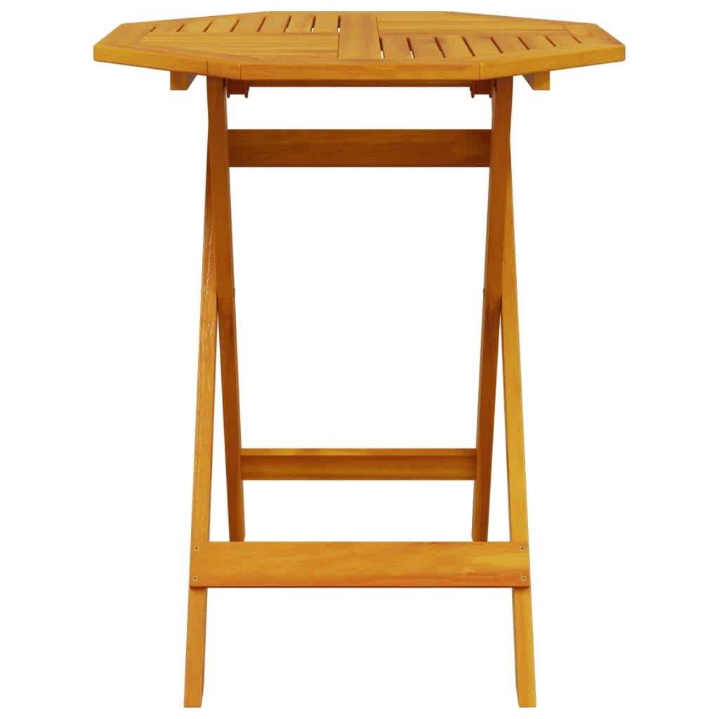 Φορητό Σετ Μπιζερί 3 pcs Καφέ Στερεό Ξύλο Ακακίας - Pakobazaar