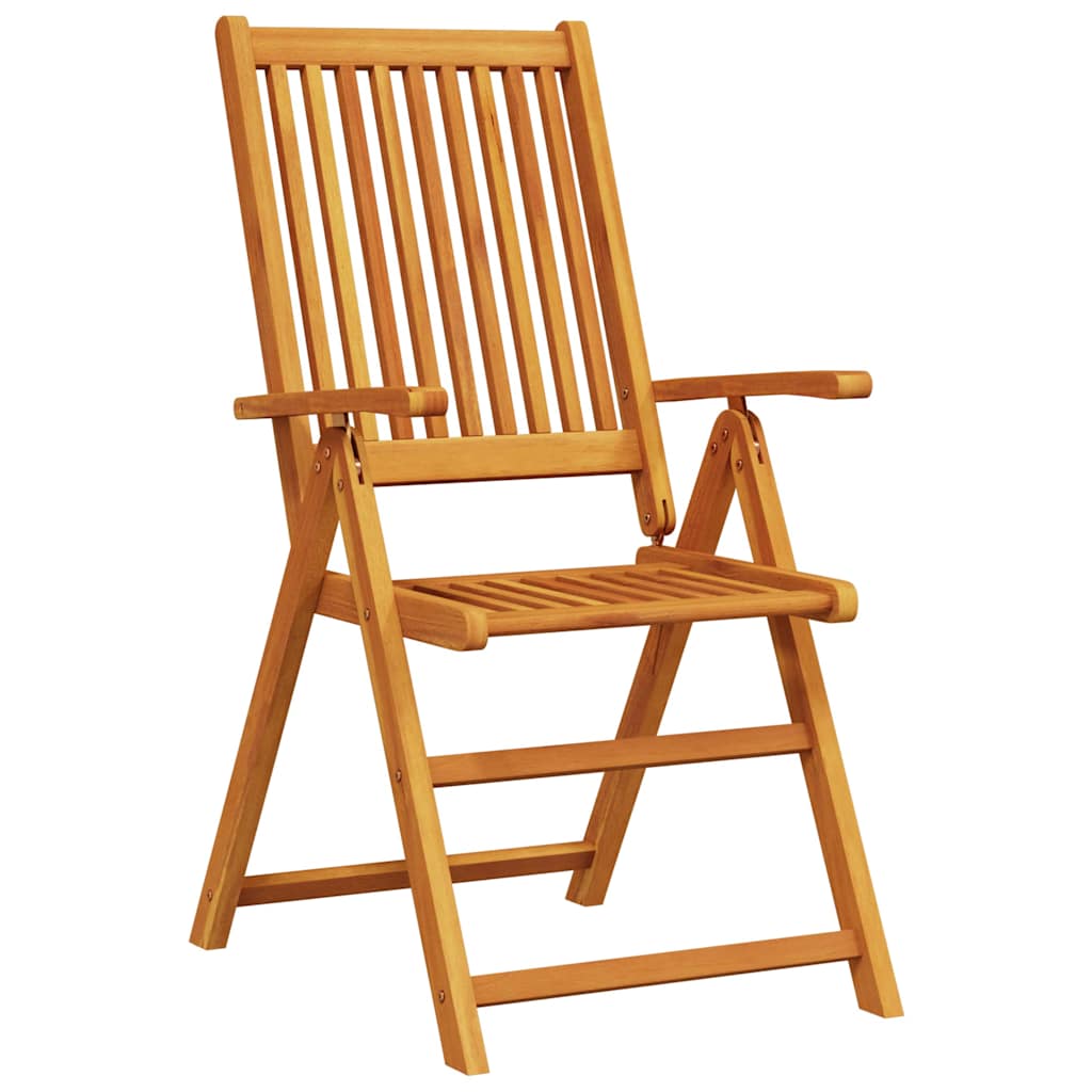 Σέτ φαγητού για κήπο 7 pcs Καφέ Στερεό Ξύλο Ακακίας