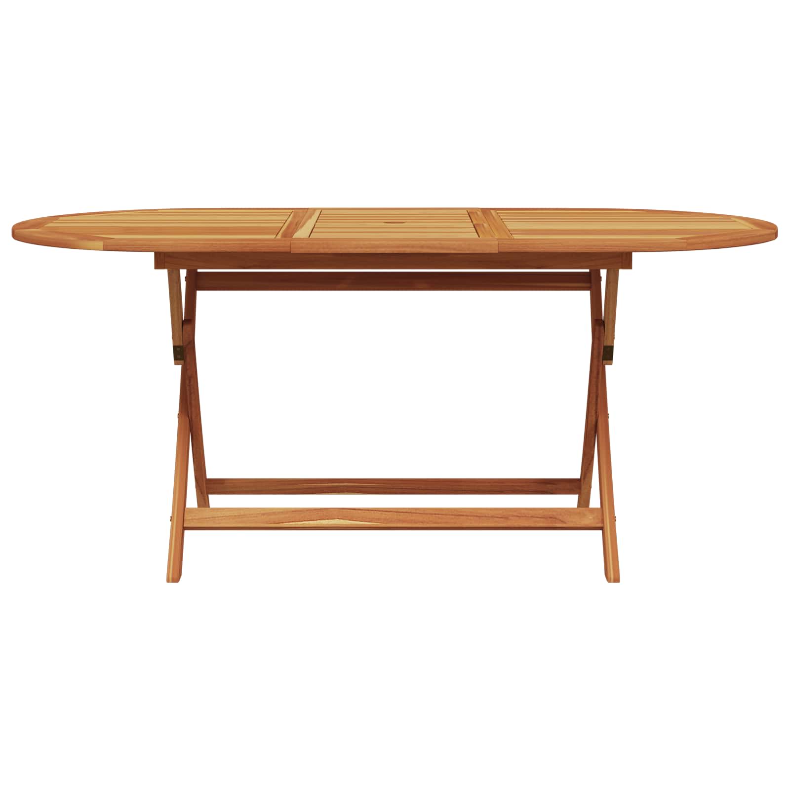 Σέτ φαγητού για κήπο 7 pcs Γκρι Στερεό Ξύλο Ακακίας