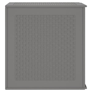 Κουτί αποθήκευσης Ανοιχτό γκρι 55 x 53 x 57 εκ. Πολυπροπυλένιο