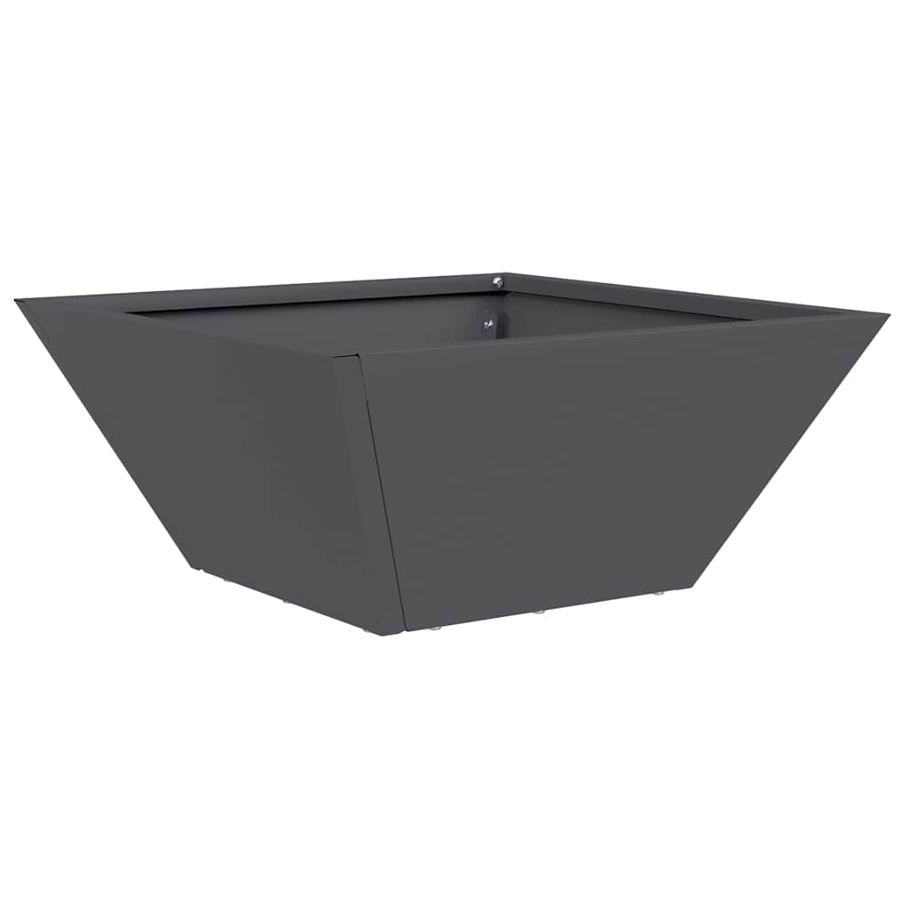 Γλάστρα Κήπου 5 τμχ. Ανθρακί 35 x 35 x 15 εκ.