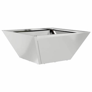 Γλάστρα Κήπου 5 τμχ. Ασημί 35 x 35 x 15 εκ.
