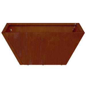 Γλάστρα Κήπου Σκ rusty 35 x 35 x 15 εκ.