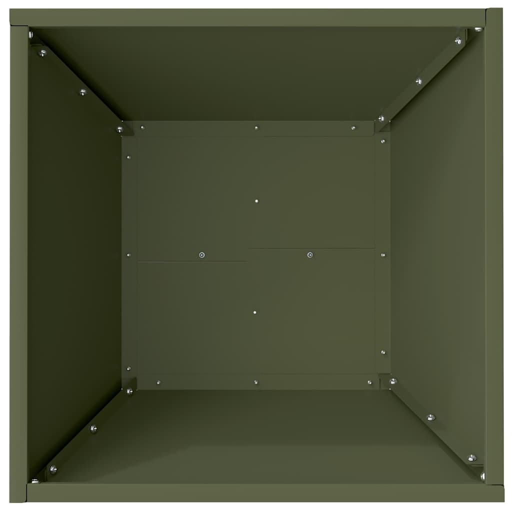 Γλάστρα Κήπου Ελιά Πράσινη 40 x 40 x 15 cm