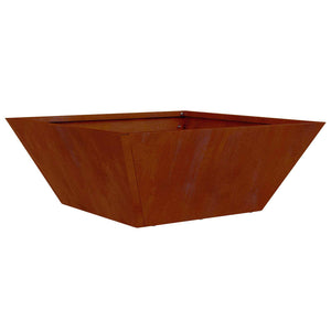 Γλάστρα Κήπου Σκ rusty 40 x 40 x 15 cm - Pakobazaar