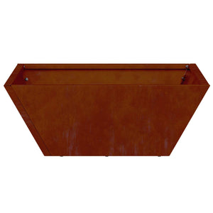 Γλάστρα Κήπου 5 pcs Σκ rusty 40 x 40 x 15 cm - Pakobazaar