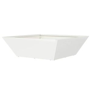 Γλάστρα Κήπου 5 τμχ. Λευκό 50 x 50 x 15 cm