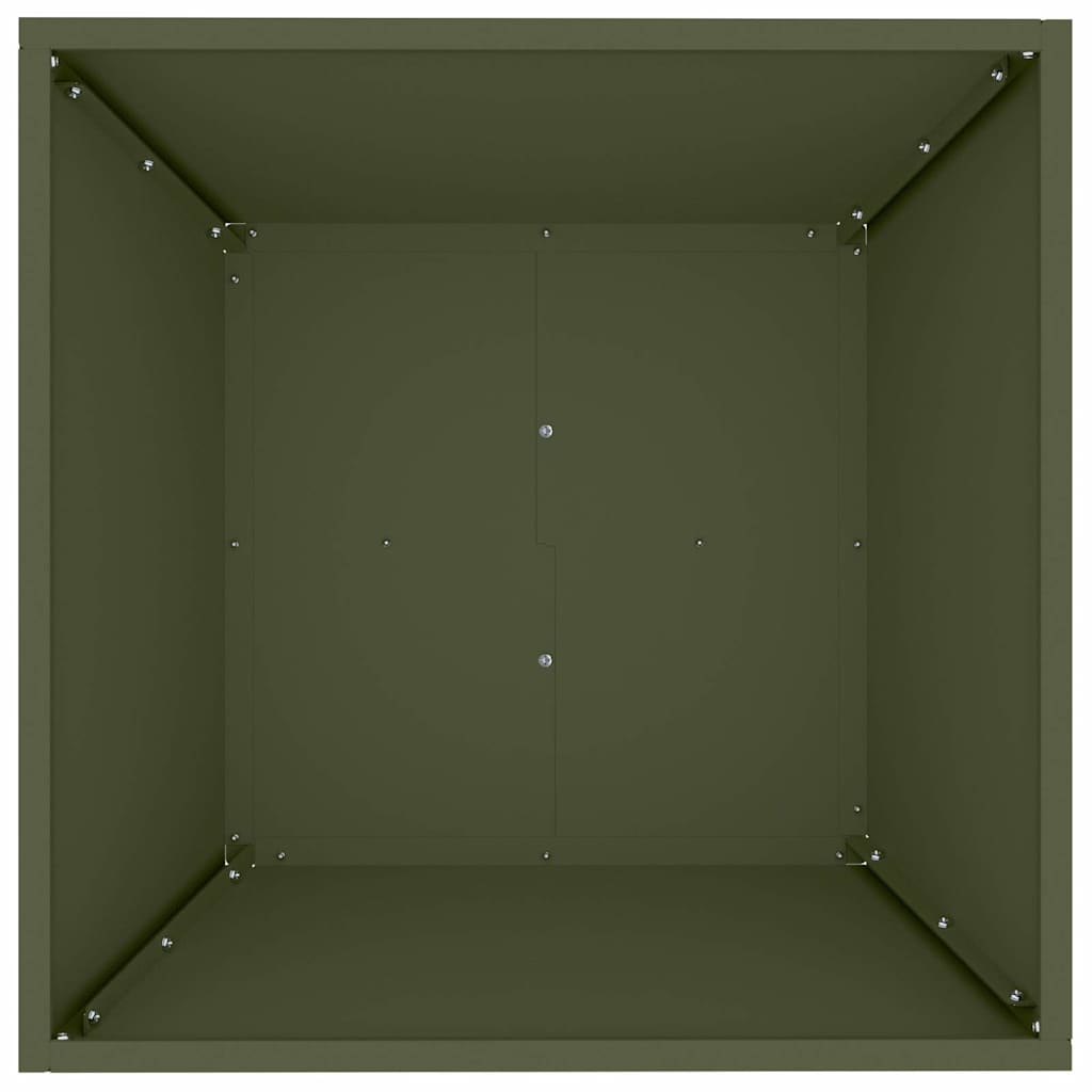 Γλάστρα Κήπου Ελιά Πράσινη 50 x 50 x 15 cm