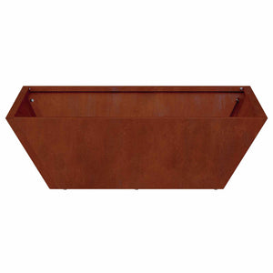 Γλάστρα Κήπου Σκ rusty 50 x 50 x 15 cm