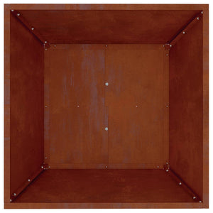 Γλάστρα Κήπου Σκ rusty 50 x 50 x 15 cm