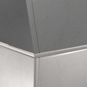 Γλάστρα Πυλώνας 2 τμχ. Ασημί 35 x 35 x 73 εκ. Ανοξείδωτο Ατσάλι