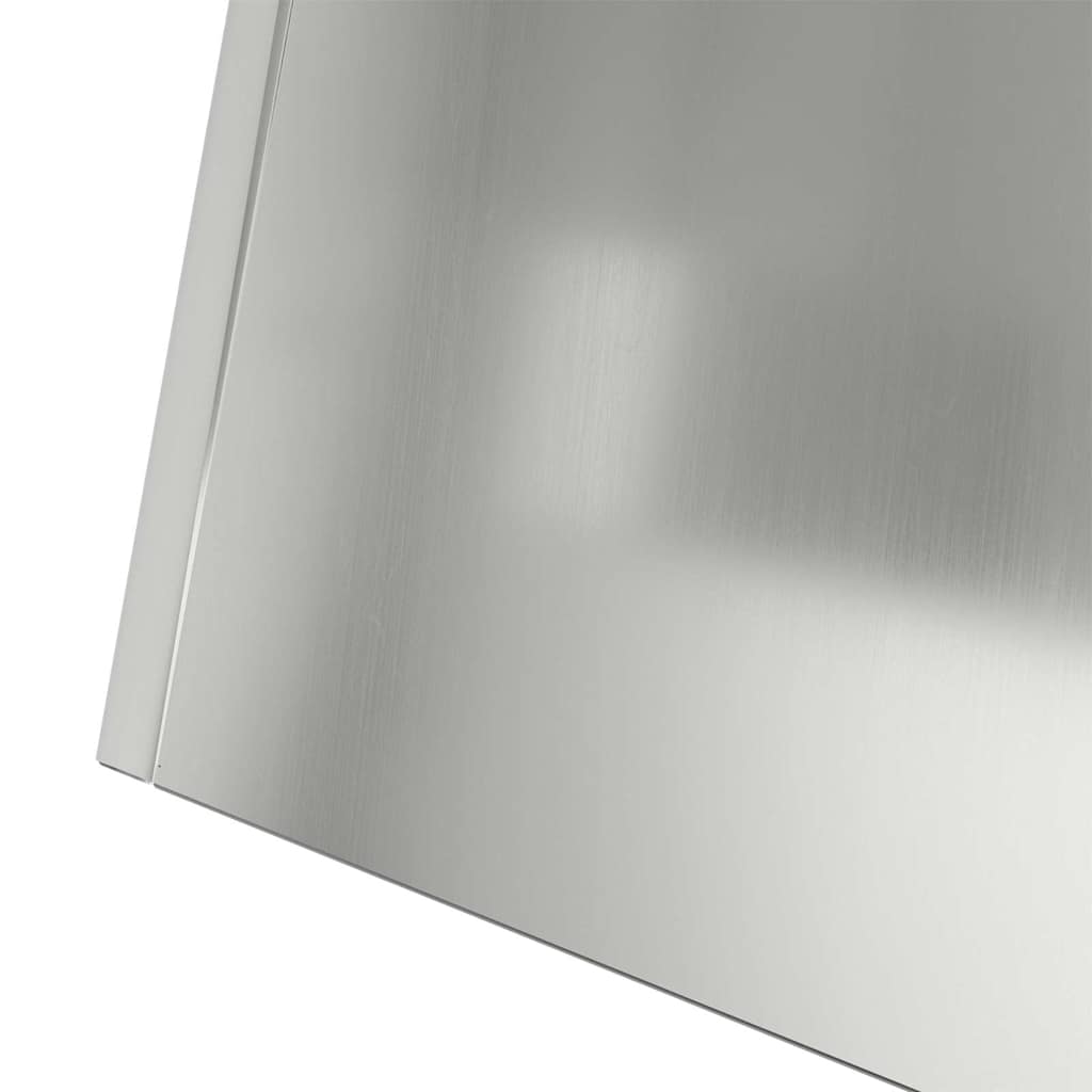 Γλάστρα Πυλώνας 2 pcs Ασημί 35 x 35 x 73 εκ.