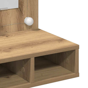 Ντουλάπα Καθρέφτη με ράφι Artisan Oak 60 x 31,5 x 62 εκ - Pakobazaar