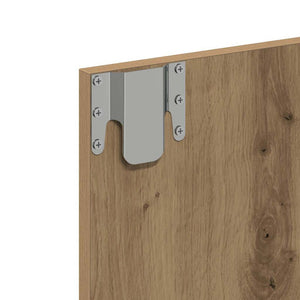 Ντουλάπα Καθρέφτη με ράφι Artisan Oak 60 x 31,5 x 62 εκ - Pakobazaar