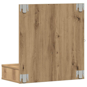 Ντουλάπα Καθρέφτη με ράφι Artisan Oak 60 x 31,5 x 62 εκ - Pakobazaar