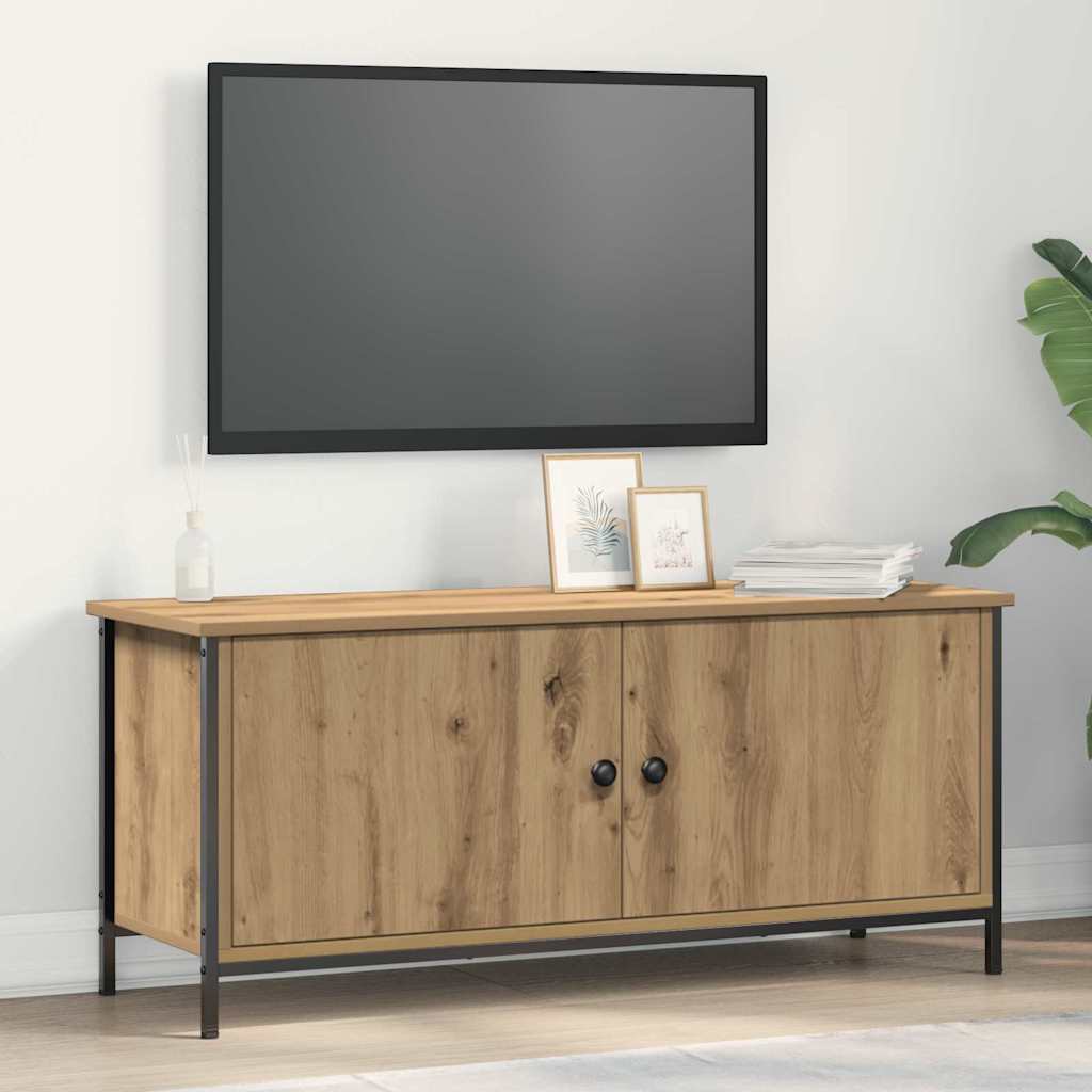 Ντουλάπι TV Artisan Oak 100 x 35 x 45 εκ. Επεξεργασμένο ξύλο - Pakobazaar
