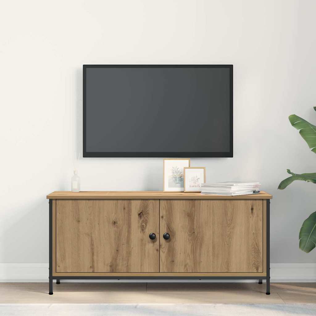 Ντουλάπι TV Artisan Oak 100 x 35 x 45 εκ. Επεξεργασμένο ξύλο - Pakobazaar