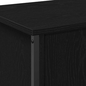 Ντουλάπι TV Μαύρη Οξυά 100 x 35 x 45 εκ. Επεξεργασμένο ξύλο - Pakobazaar