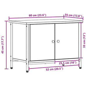 Ντουλάπι TV 60 x 35 x 45 εκ. Artisan Oak Επεξεργασμένο Ξύλο
