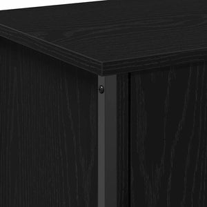 Ντουλάπι TV Μαύρη Οξυά 60 x 35 x 45 εκ. Επεξεργασμένο ξύλο - Pakobazaar