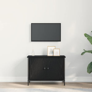 Ντουλάπι TV Μαύρη Οξυά 60 x 35 x 45 εκ. Επεξεργασμένο ξύλο - Pakobazaar