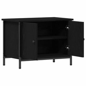 Ντουλάπι TV Μαύρη Οξυά 60 x 35 x 45 εκ. Επεξεργασμένο ξύλο - Pakobazaar