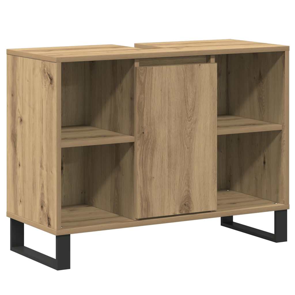 Ντουλάπι Μπάνιου Artisan Oak 80 x 33 x 60 εκ Επεξεργασμένο ξύλο