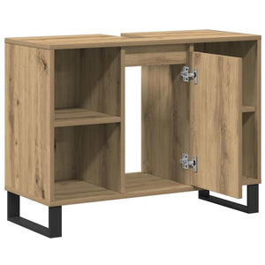 Ντουλάπι Μπάνιου Artisan Oak 80 x 33 x 60 εκ Επεξεργασμένο Ξύλο