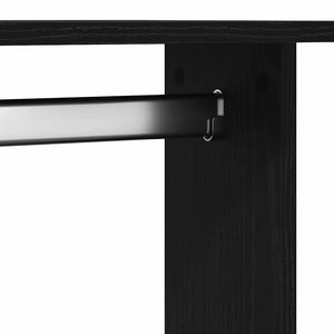 Ντουλάπα Μαύρη δρυς 102 x 38 x 110 εκ. Επεξεργασμένο ξύλο - Pakobazaar
