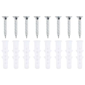 Ράφι Πετσέτας Μαύρο 61 x 23 x 17 εκ Ανοξείδωτο ατσάλι