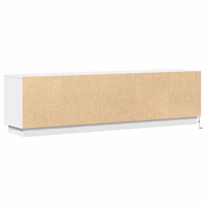 Ντουλάπι TV με led Λευκό 180 x 38 x 49 εκ Επεξεργασμένο ξύλο - Pakobazaar
