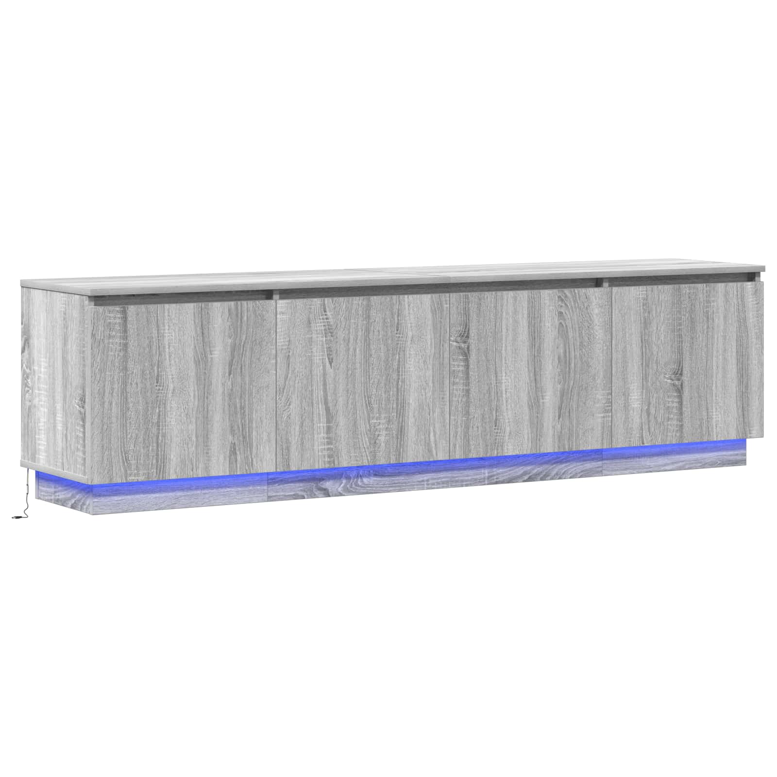 Ντουλάπι TV Γκρίζο Σονομα 180 x 38 x 49 εκ Επεξεργασμένο ξύλο