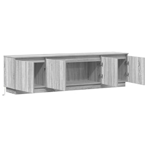 Ντουλάπι TV Γκρίζο Σονομα 180 x 38 x 49 εκ Επεξεργασμένο ξύλο - Pakobazaar