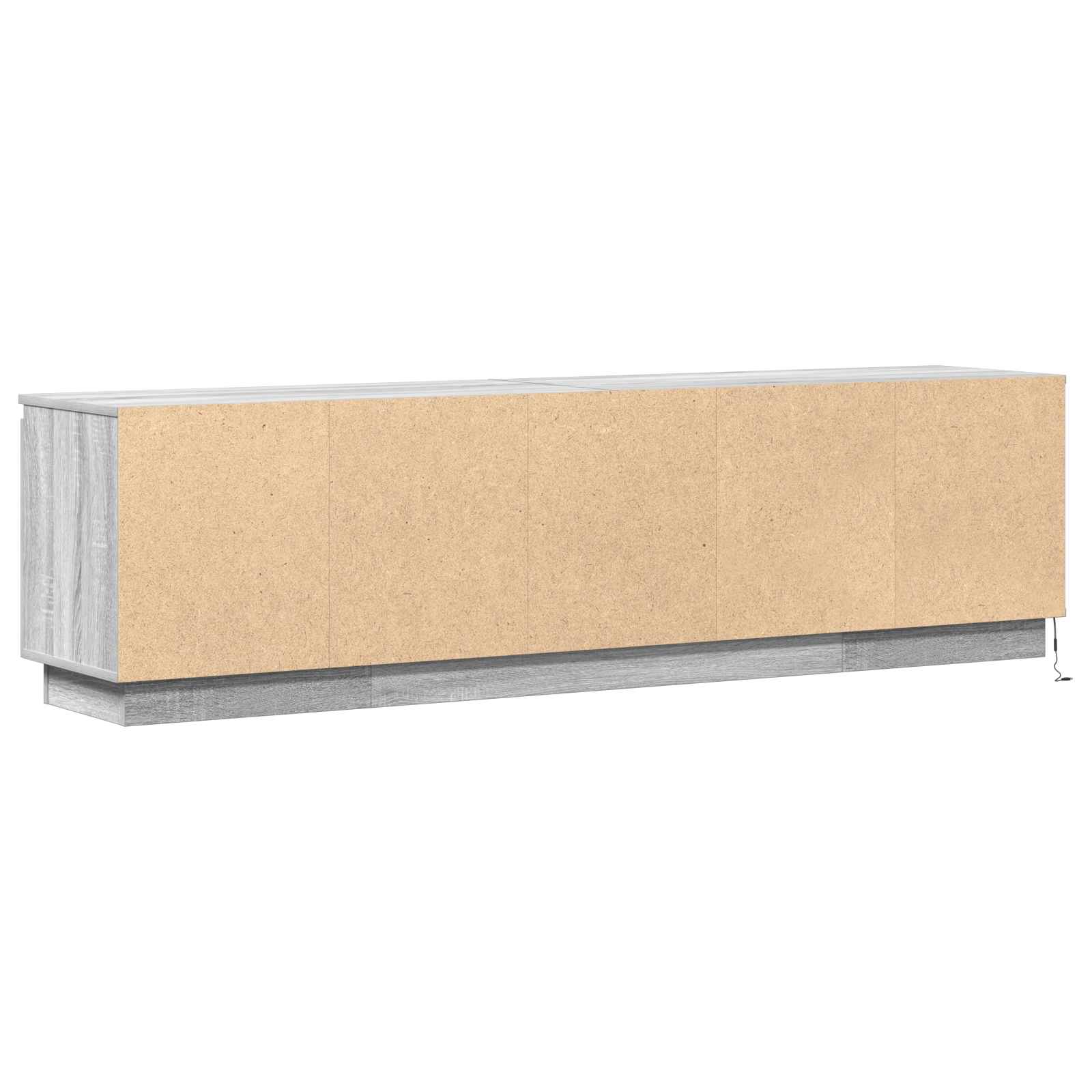 Ντουλάπι TV Γκρίζο Σονομα 180 x 38 x 49 εκ Επεξεργασμένο ξύλο