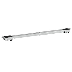 Βάση πλυντηρίου ρούχων 2 pcs Ασημί 72 x 5 x 4,5 εκ. - Pakobazaar