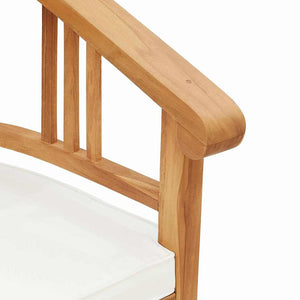 Καρέκλα με μαξιλάρι 2 pcs Καφέ 63 x 58 x 89 εκ. Στερεό Ξύλο Τίκ - Pakobazaar