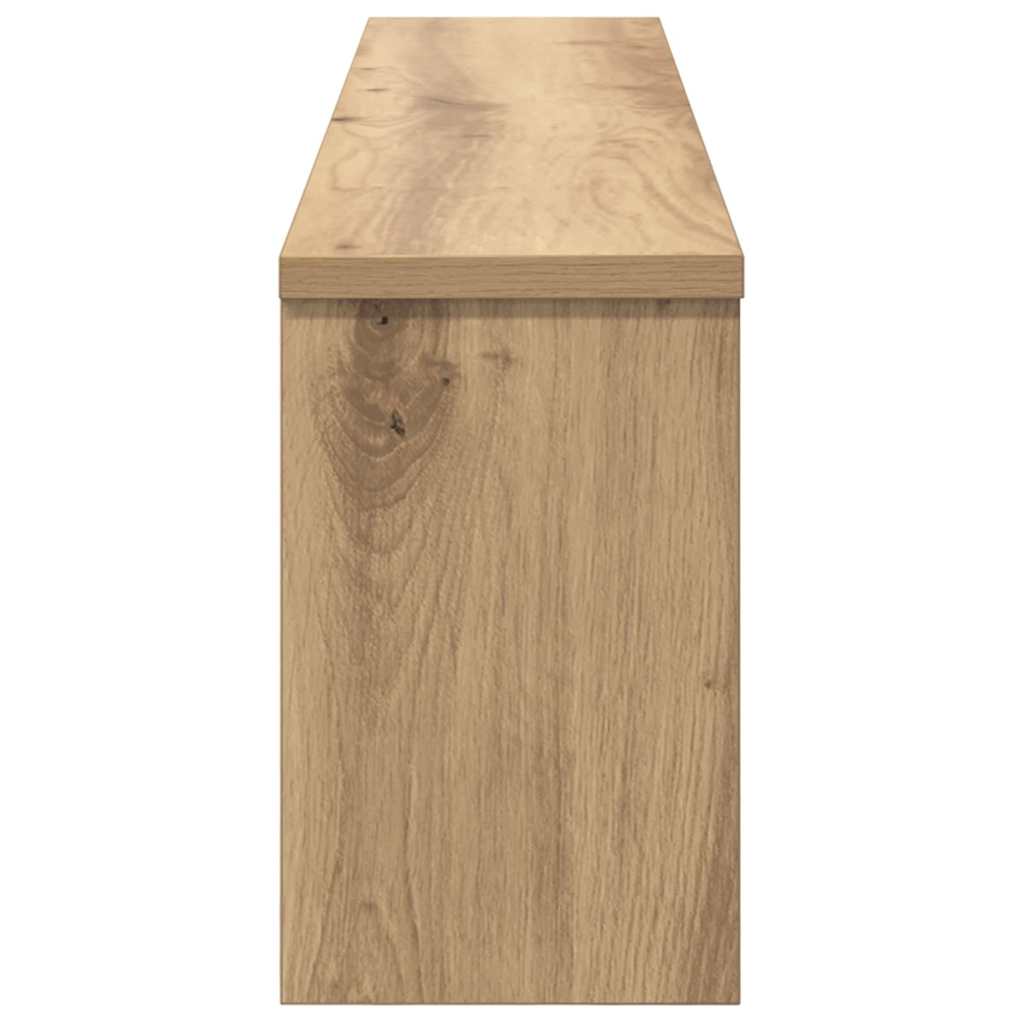 Τοίχου Κρεμάστρα με ράφι artisan δρυς 100 x 16 x 26 εκ - Pakobazaar